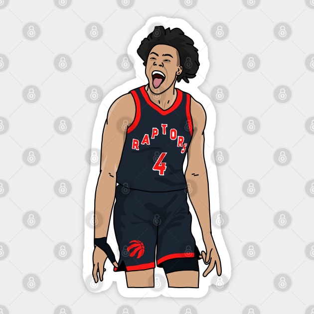 barnes the ya boi scottie Sticker by rsclvisual